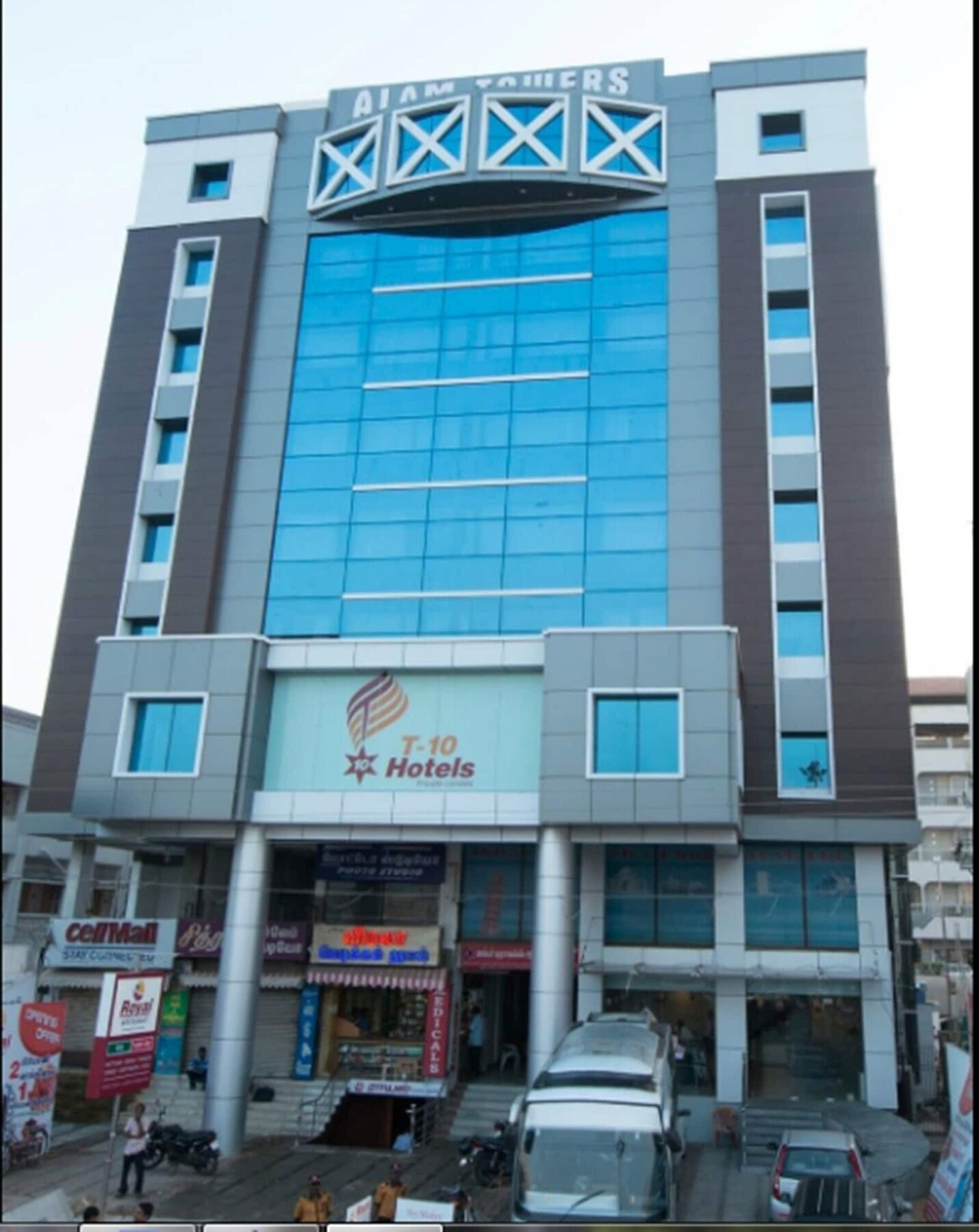 プラザ ホテルズ ティルティ Tiruchirappalli エクステリア 写真